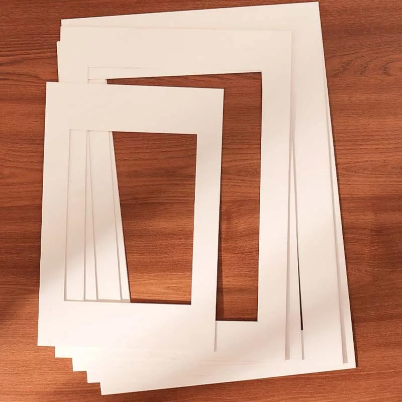 AK Frames White Picture Mounts White Mount Board Card For Artwork And More